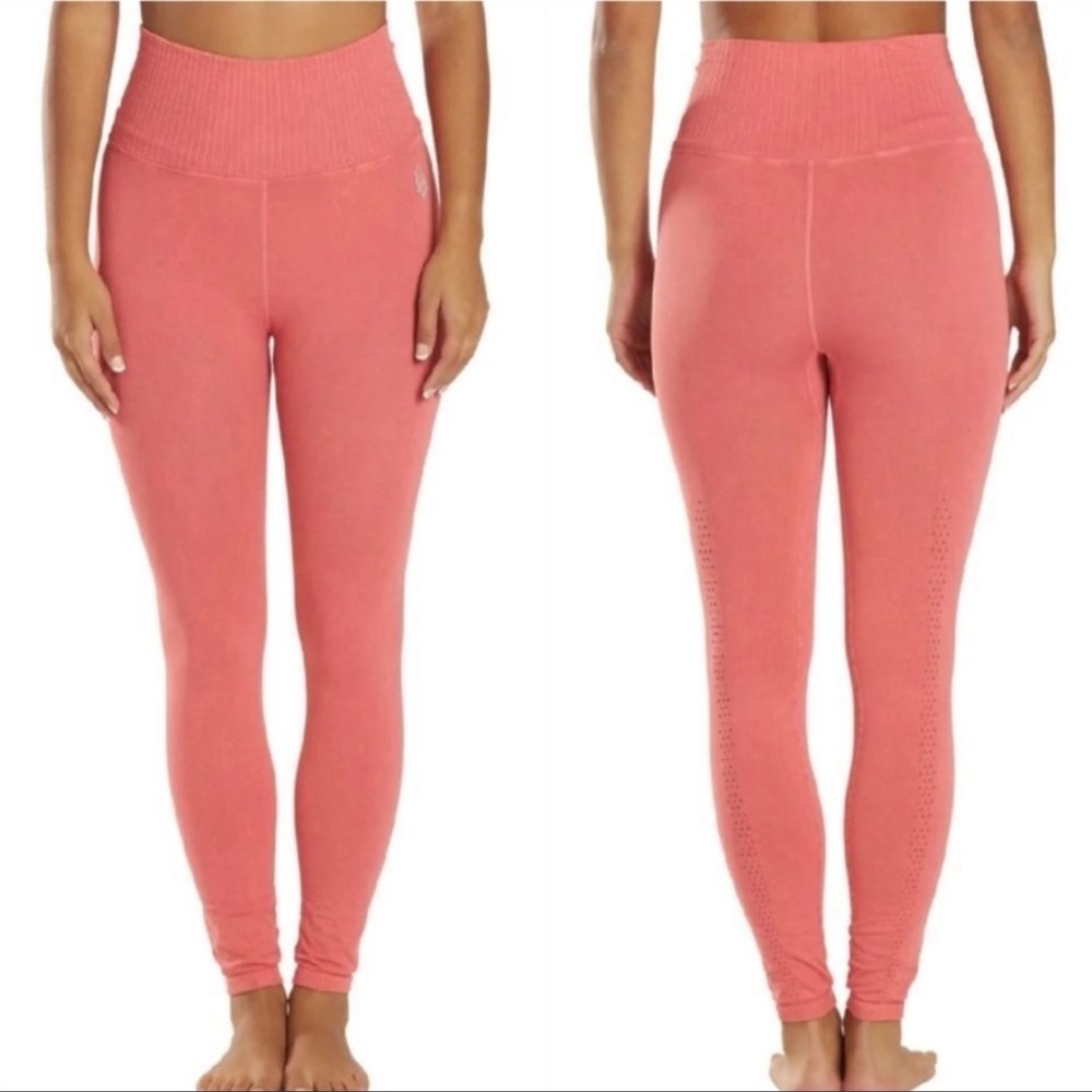 NWT Free People Movement HighRise 7/8 Good Karma Legging Pomelo XS/S - Picture 2 of 12